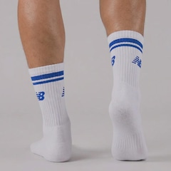 Kit com 3 Pares de Meia Cano Alto New Balance - Masculino - Foto 6