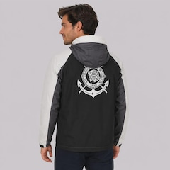 Jaqueta do Corinthians SCCP com Capuz - Masculina - Foto 4