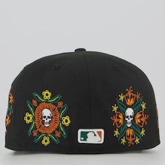 Boné Unissex New Era New York Yankees MLB 5950 - Aba Reta - Foto 5