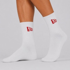 Kit com 3 Pares de Meia Cano Alto New Era Flag - Feminino - Foto 1