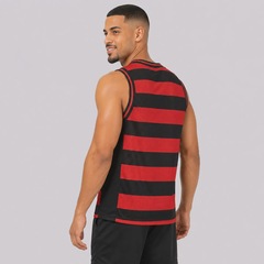Camiseta Regata do Flamengo Dry Listrada - Masculina - Foto 4