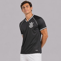 Camisa do Corinthians Raglan Dry Logo - Masculina - Foto 2