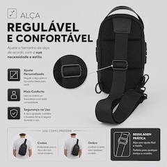 Bolsa do Corinthians Shoulder Bag - Foto 6