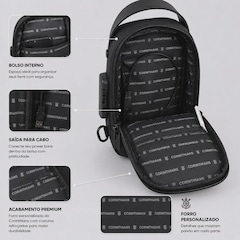 Bolsa do Corinthians Shoulder Bag - Foto 7