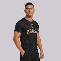 Camisa do Corinthians Brasil Jacquard Holográfico - Masculina - Foto 2