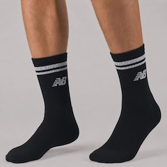 Kit com 3 Pares de Meia Cano Alto New Balance - Feminino - Foto 3