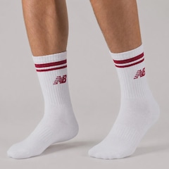 Kit com 3 Pares de Meia Cano Alto New Balance - Feminino - Foto 5