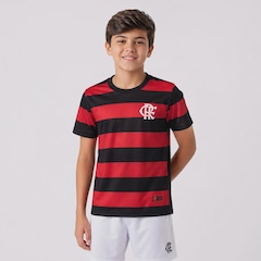 Camisa do Flamengo Dry Rubro Negro - Infantil - Foto 1