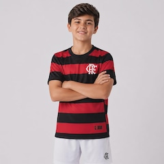 Camisa do Flamengo Dry Rubro Negro - Infantil - Foto 3