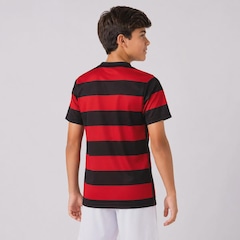 Camisa do Flamengo Dry Rubro Negro - Infantil - Foto 4
