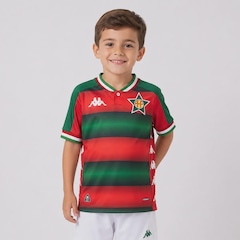 Camisa da Portuguesa RJ II 26/27 Kappa - Infantil - Foto 1