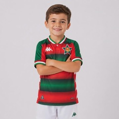Camisa da Portuguesa RJ II 26/27 Kappa - Infantil - Foto 3