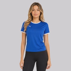 Camisa Puma Teamliga - Feminina - Foto 1