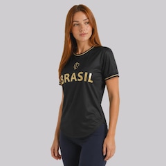 Camisa do Corinthians Brasil Dry - Feminina - Foto 2