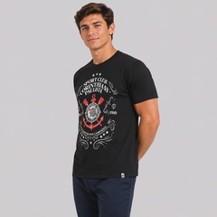 Camiseta do Corinthians SCCP Label - Masculina - Foto 2