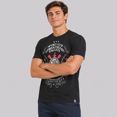 Camiseta do Corinthians SCCP Label - Masculina - Foto 3