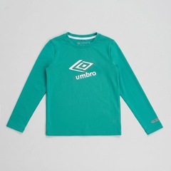 Camisa Umbro Basic UV ML Infantil - Foto 1