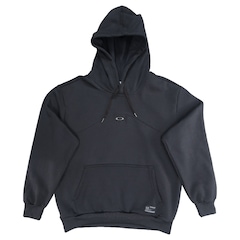 Blusão Oakley Ellipse Metal Pin Hoodie Blackout Masculino - Foto 1