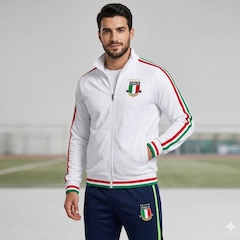 Agasalho Conjunto Itália Seleção Jaqueta Calça Copa Masculino - Foto 2