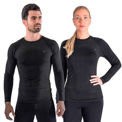 Camiseta Térmica Poker Skin Comfort X Ray II - Unissex - Foto 1
