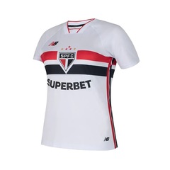 Camiseta do São Paulo New Balance Torcedor - Feminina - Foto 2