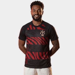 Camiseta do Flamengo Pherusa CRF 130 Anos Braziline - Masculina - Foto 1