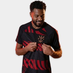 Camiseta do Flamengo Pherusa CRF 130 Anos Braziline - Masculina - Foto 3