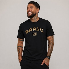 Camisa do Brasil Gold Braziline - Masculina - Foto 2