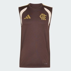 Camisa de Treino sem Mangas Tiro6 Competition do Flamengo Adidas Masculina - Foto 2