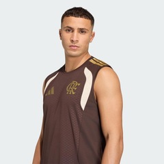 Camisa de Treino sem Mangas Tiro6 Competition do Flamengo Adidas Masculina - Foto 5
