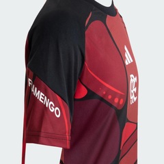 Camisa Pré-Jogo CR Flamengo 26/27 Adidas Infantil - Foto 5