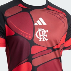 Camisa Pré-Jogo CR Flamengo 26/27 Adidas Masculina - Foto 4