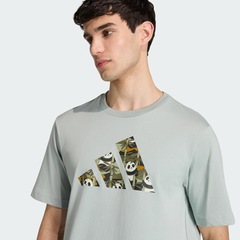 Camiseta Adidas Panda Chill Camo Masculina - Foto 5