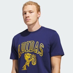 Camiseta Adidas Collegiate Arch Masculina - Foto 5