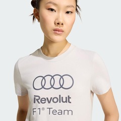Camiseta adidas Audi Revolut F1 Team DNA Feminina - Foto 5