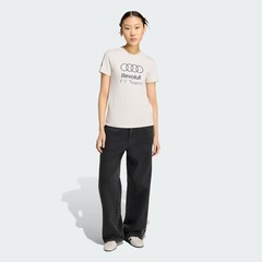 Camiseta adidas Audi Revolut F1 Team DNA Feminina - Foto 7