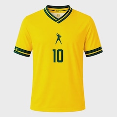 Camiseta do Brasil Pelé 10 Performance Athleta - Masculina - Foto 1