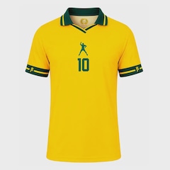 Camisa Polo Brasil Pelé 10 Athleta - Masculina - Foto 1
