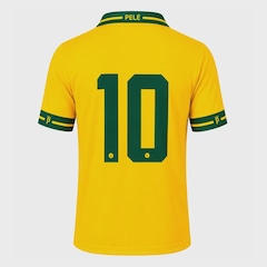 Camisa Polo Brasil Pelé 10 Athleta - Masculina - Foto 2