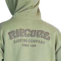 Blusão Moletom Rip Curl Canguru Surf Puff Hood - Masculino - Foto 4