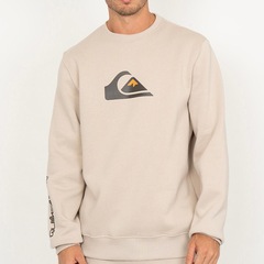 Blusão Moletom Quiksilver Careca Comp Logo - Masculino - Foto 1