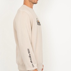 Blusão Moletom Quiksilver Careca Comp Logo - Masculino - Foto 3