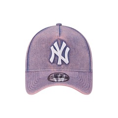 Boné New Era 940A-Frame Acid Denim New York Yankees Unissex - Foto 5
