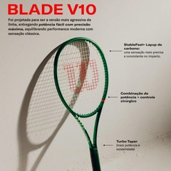 Raquete Wilson de Tênis Blade 98 - Foto 8