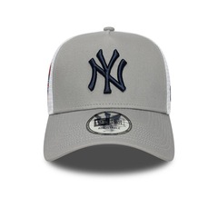 Boné New Era Side Patch Trucker New York Yankees Masculino - Foto 2