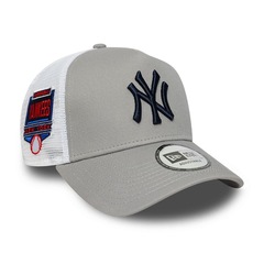 Boné New Era Side Patch Trucker New York Yankees Masculino - Foto 3
