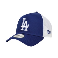Boné New Era Side Patch Trucker Los Angeles Dodgers Masculino - Foto 1