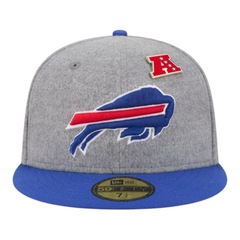 Boné New Era 5950 Buffalo Bills Pin Fechado Masculino - Foto 2