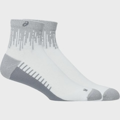Meia ASICS Performance Run Sock Quarter Unissex - Foto 1