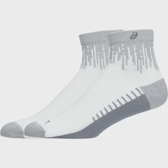 Meia ASICS Performance Run Sock Quarter Unissex - Foto 2